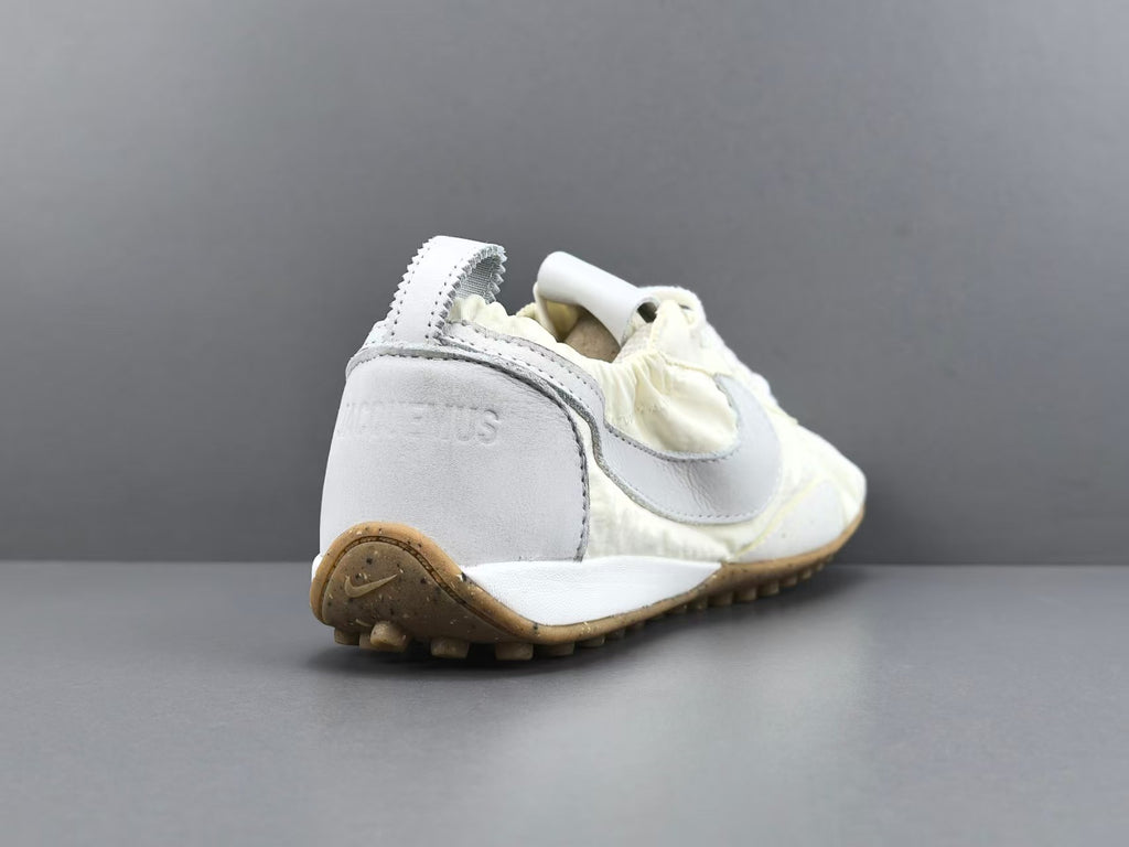 Classic White Retro Running Shoes | Lightweight Casual Sneakers