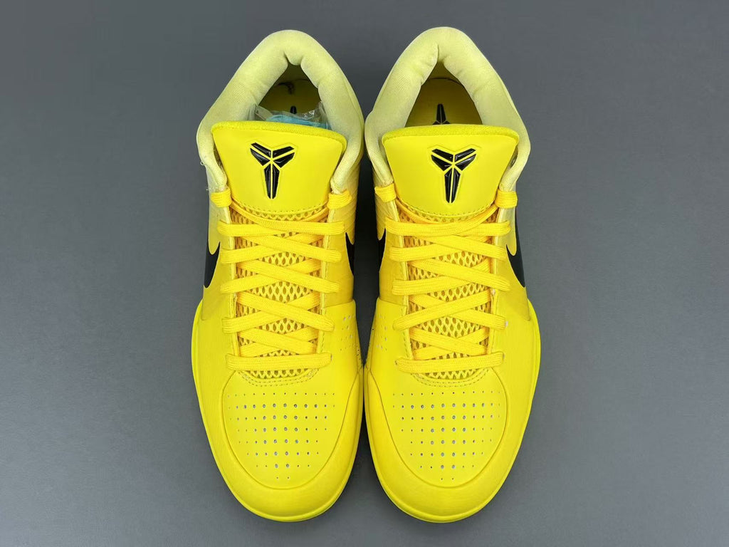 Classic Yellow Low-Top Basketball Shoes | Lightweight Court Sneakers