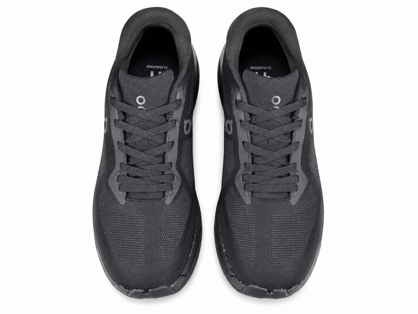 Men's All Black Lightweight Running Shoes | Breathable Cushion Athletic Sneakers