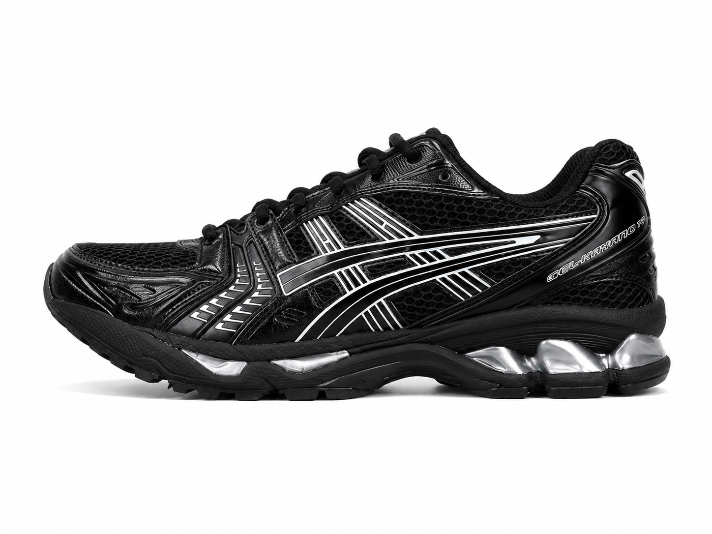 Black Mesh Running Sneakers | Lightweight Cushion Athletic Shoes