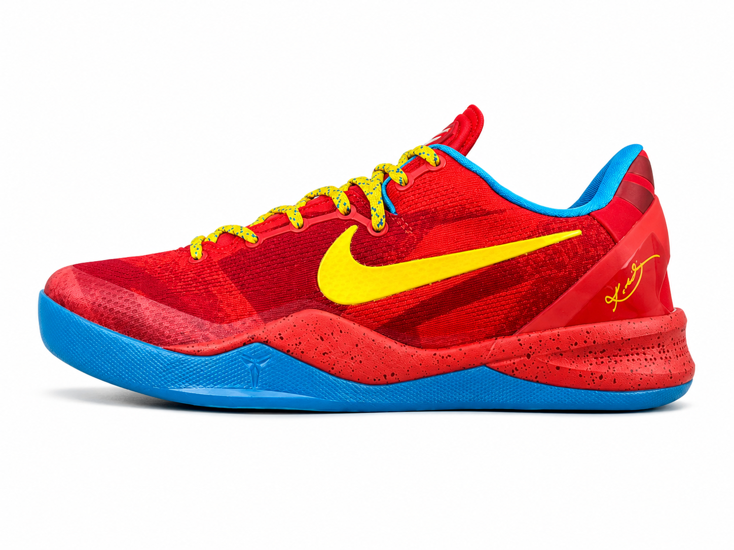 Professional Low-Top Basketball Shoes – Red Blue Colorway
