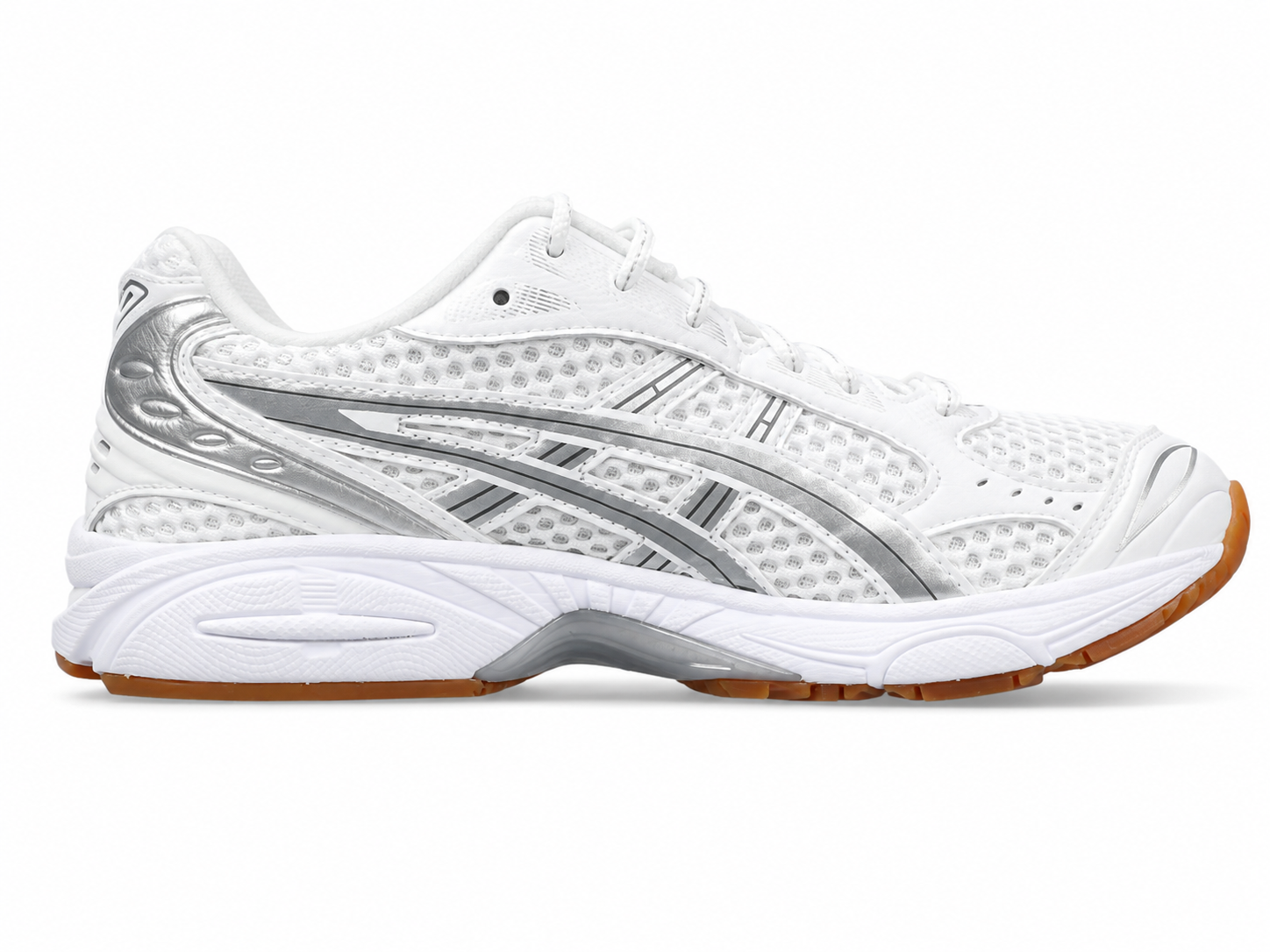 White Silver Running Shoes | Breathable Athletic Sneakers