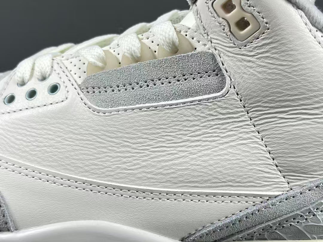 Premium White Leather Basketball Sneakers