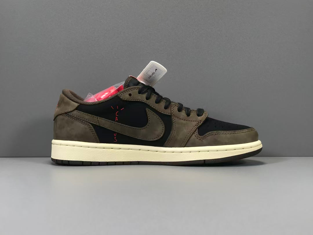 Vintage Olive Low-Top Casual Sneakers