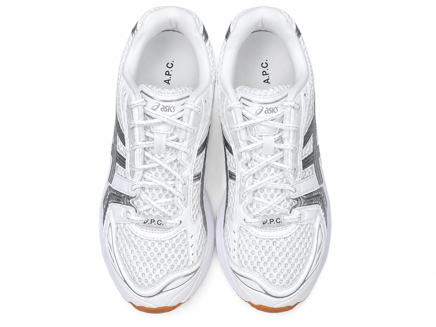 White Silver Running Shoes | Breathable Athletic Sneakers