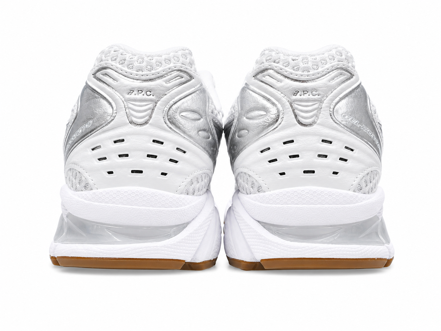 White Silver Running Shoes | Breathable Athletic Sneakers