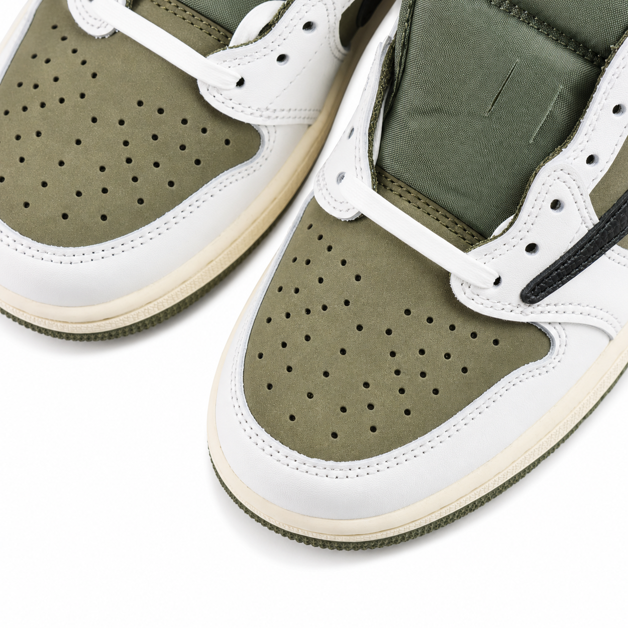 Vintage Olive Low-Top Casual Sneakers – Comfortable Everyday Streetwear Shoes