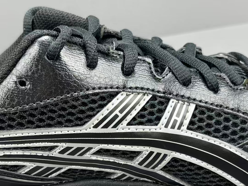 Black Mesh Running Sneakers | Lightweight Cushion Athletic Shoes