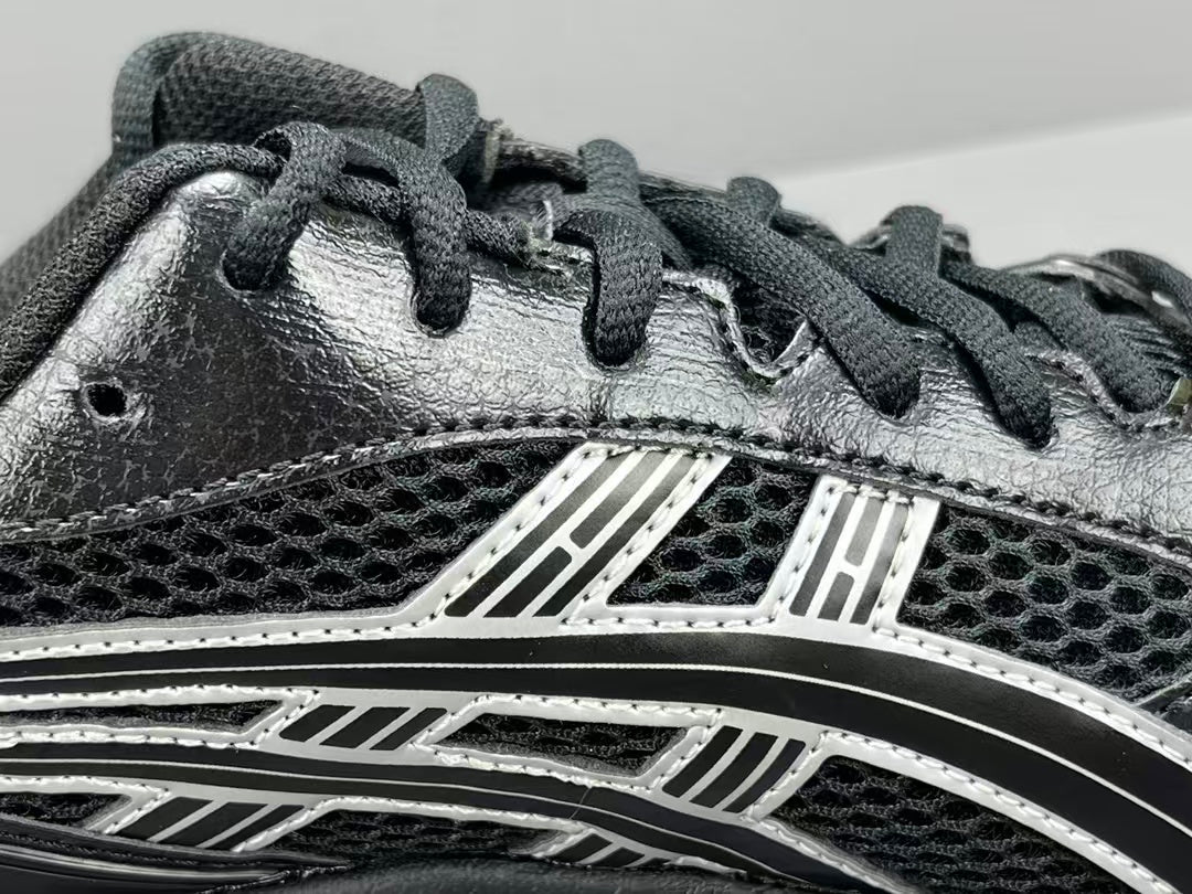 Black Mesh Running Sneakers | Lightweight Cushion Athletic Shoes