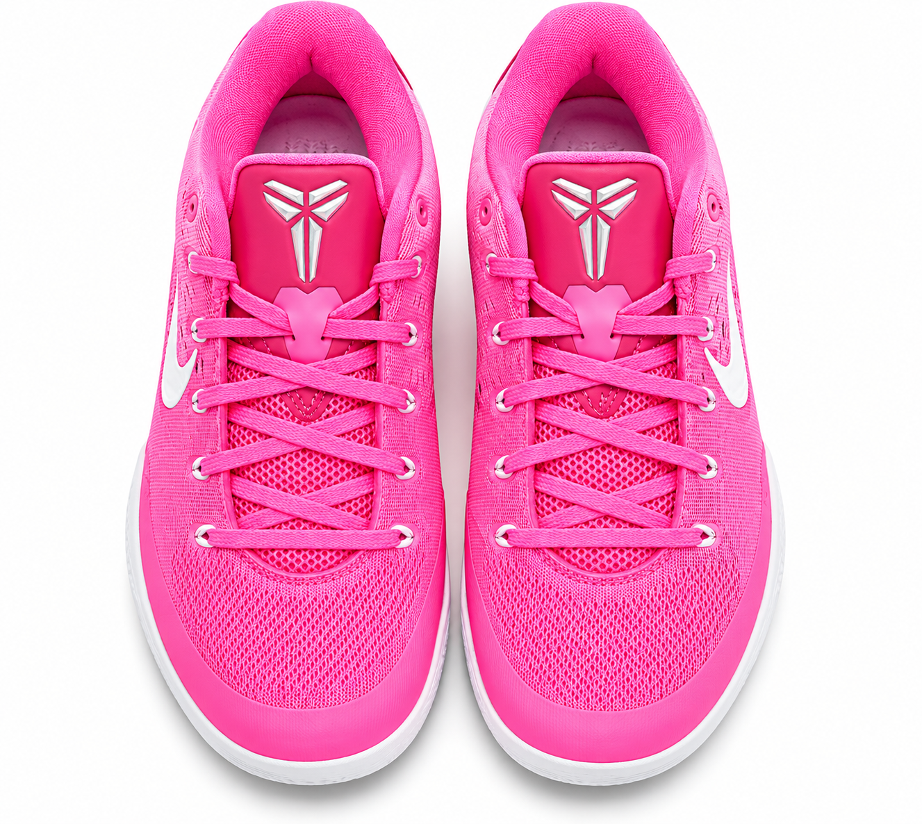 Pink Low-Top Basketball Shoes – Lightweight Court Sneakers