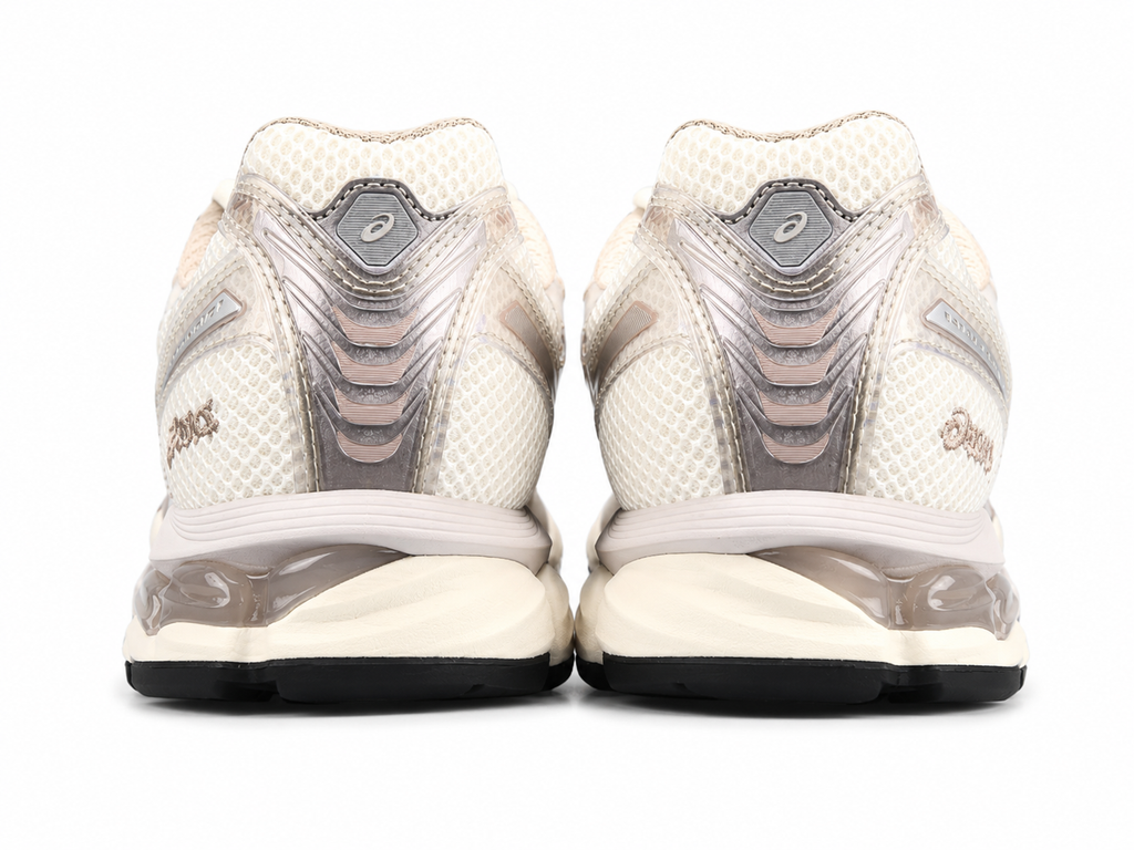 Retro Mesh Running Shoes – Cream Beige Edition