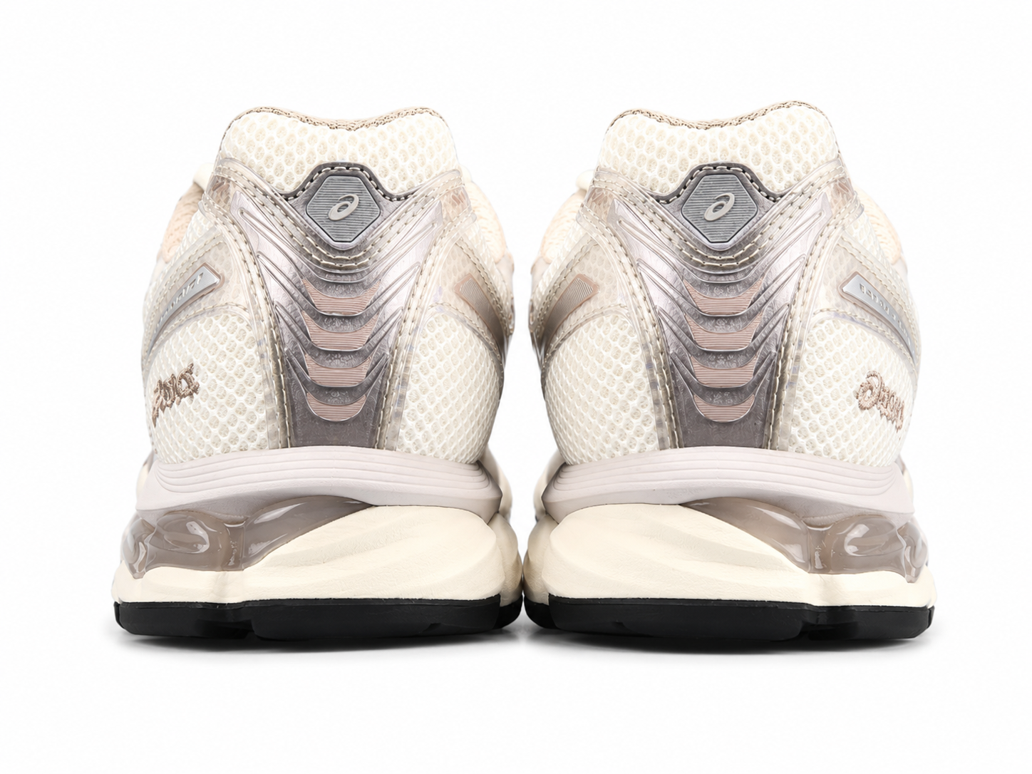 Retro Mesh Running Shoes – Cream Beige Edition