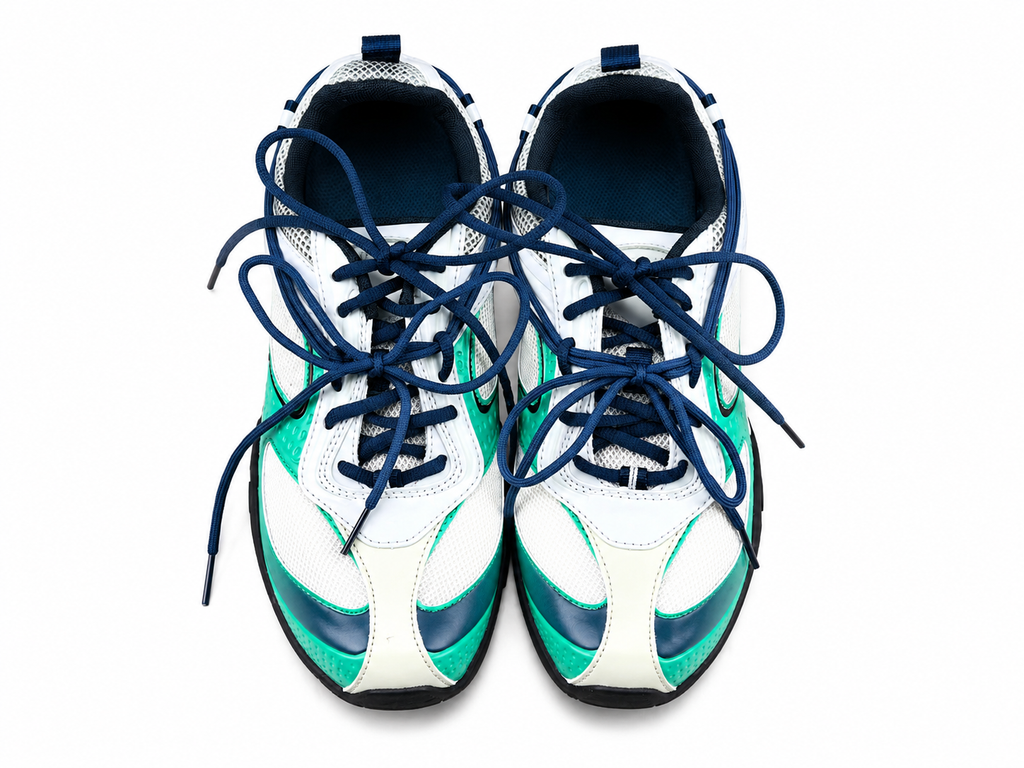 Premium Running Shoes – Green & White