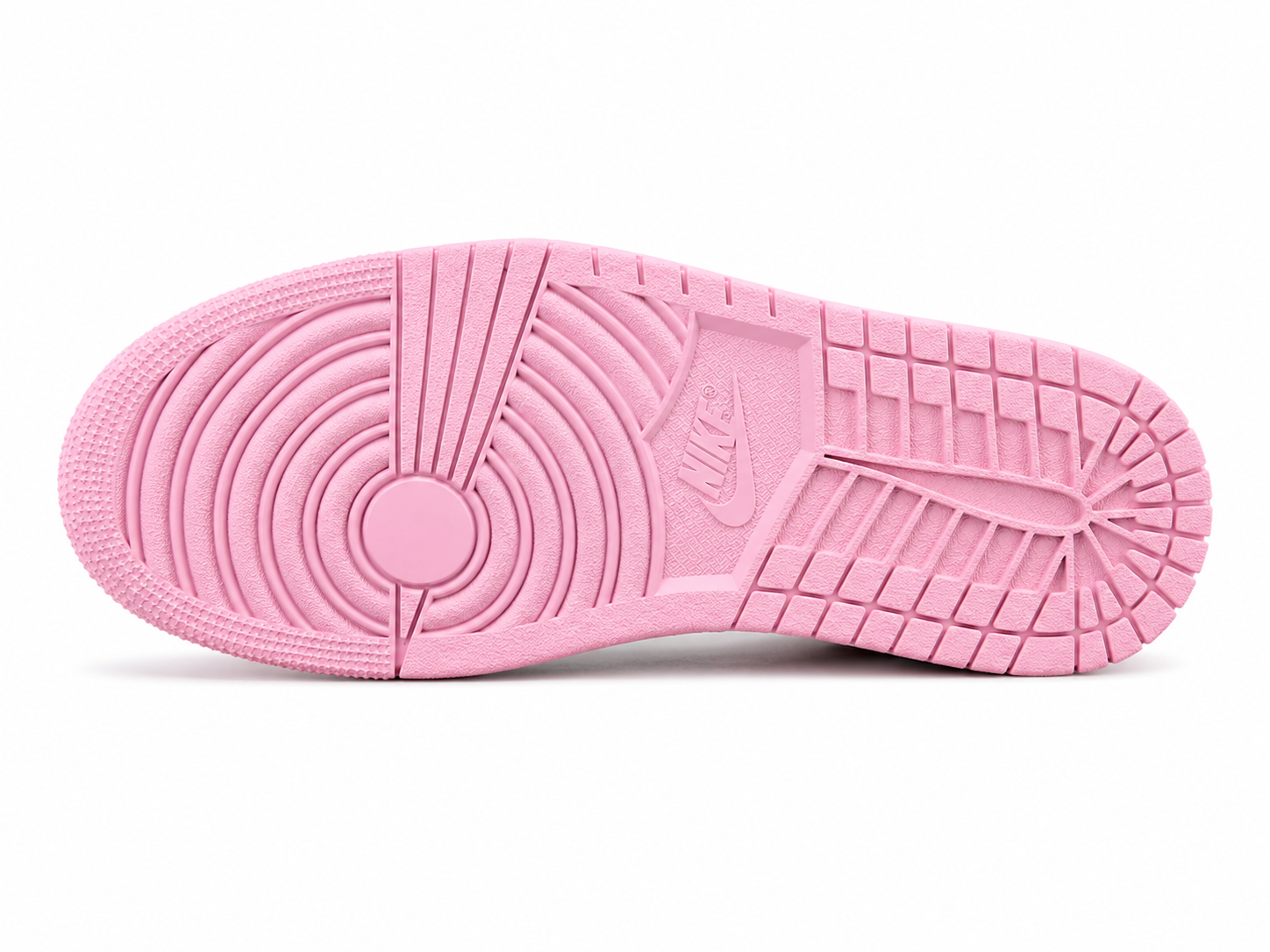 Cream Pink Low Top Casual Sneakers