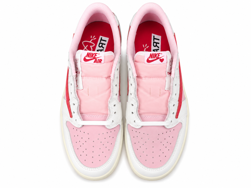 Vintage Pink Low-Top Casual Sneakers