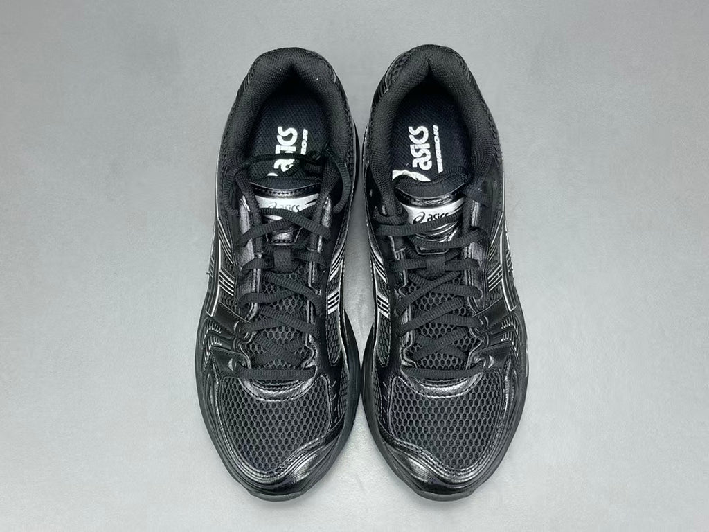 Black Mesh Running Sneakers | Lightweight Cushion Athletic Shoes