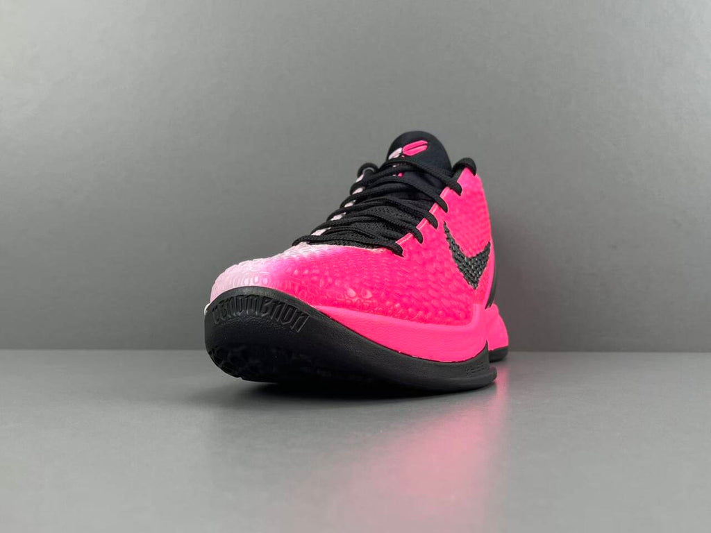 Pink Black Low-Top Basketball Shoes | Lightweight Court Sneakers