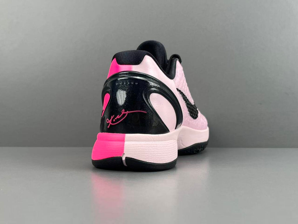 Pink Black Low-Top Basketball Shoes | Lightweight Court Sneakers