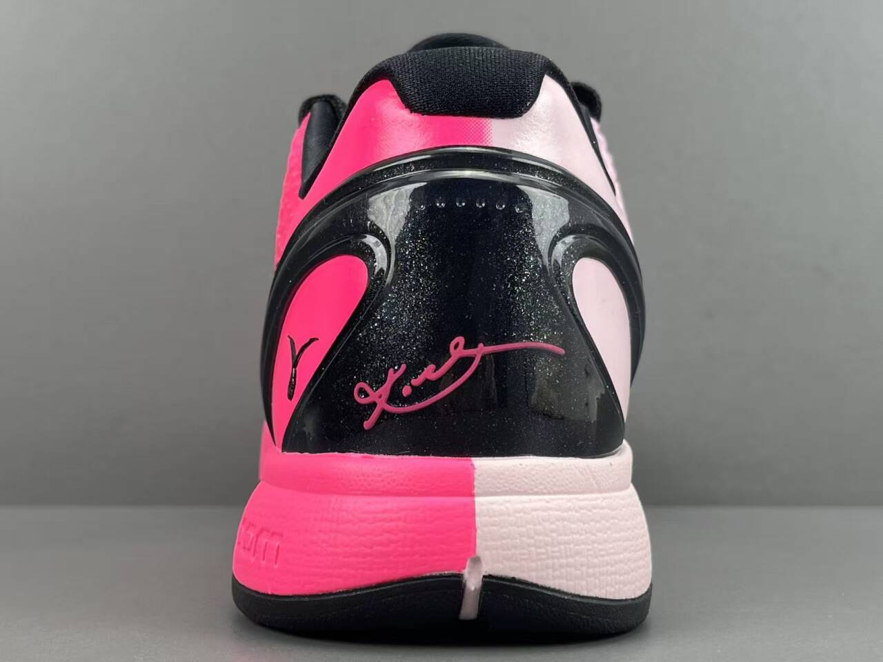Pink Black Low-Top Basketball Shoes | Lightweight Court Sneakers