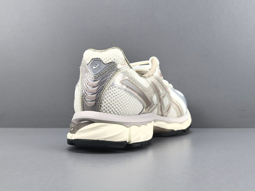 Retro Mesh Running Shoes – Cream Beige Edition