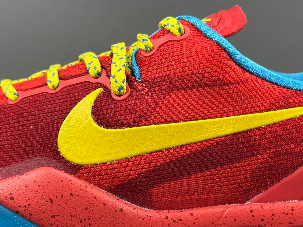 Professional Low-Top Basketball Shoes – Red Blue Colorway