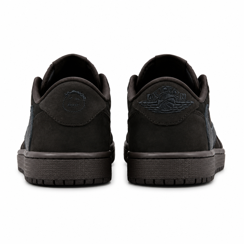 Vintage Black Low-Top Casual Sneakers | Streetwear Style Shoes