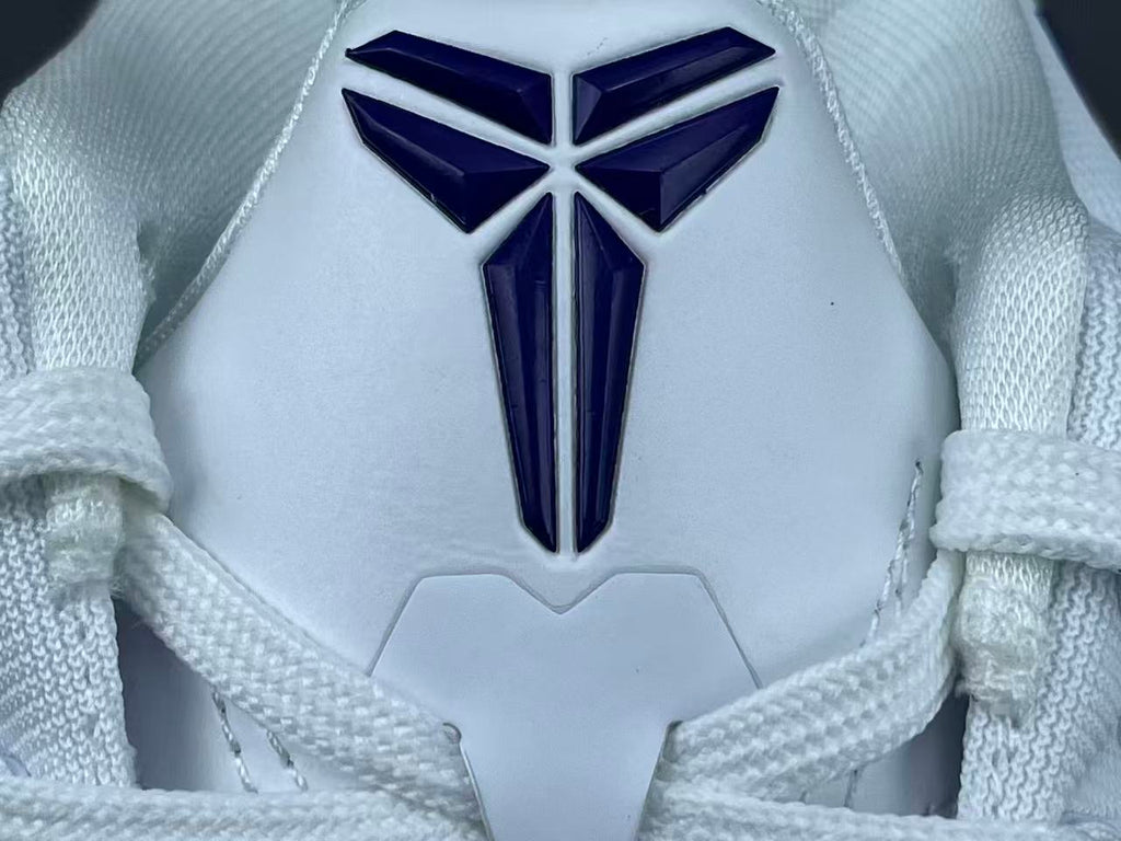 White & Purple Performance Basketball Shoes | Lightweight Court Sneakers