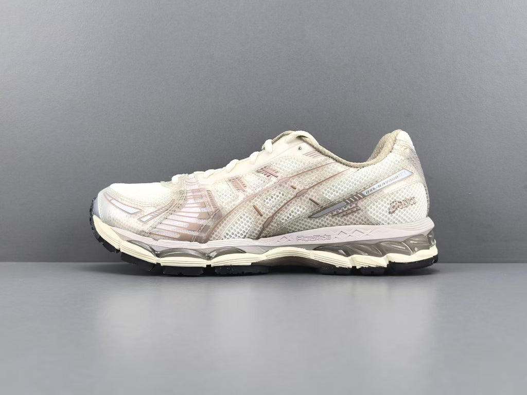 Retro Mesh Running Shoes – Cream Beige Edition