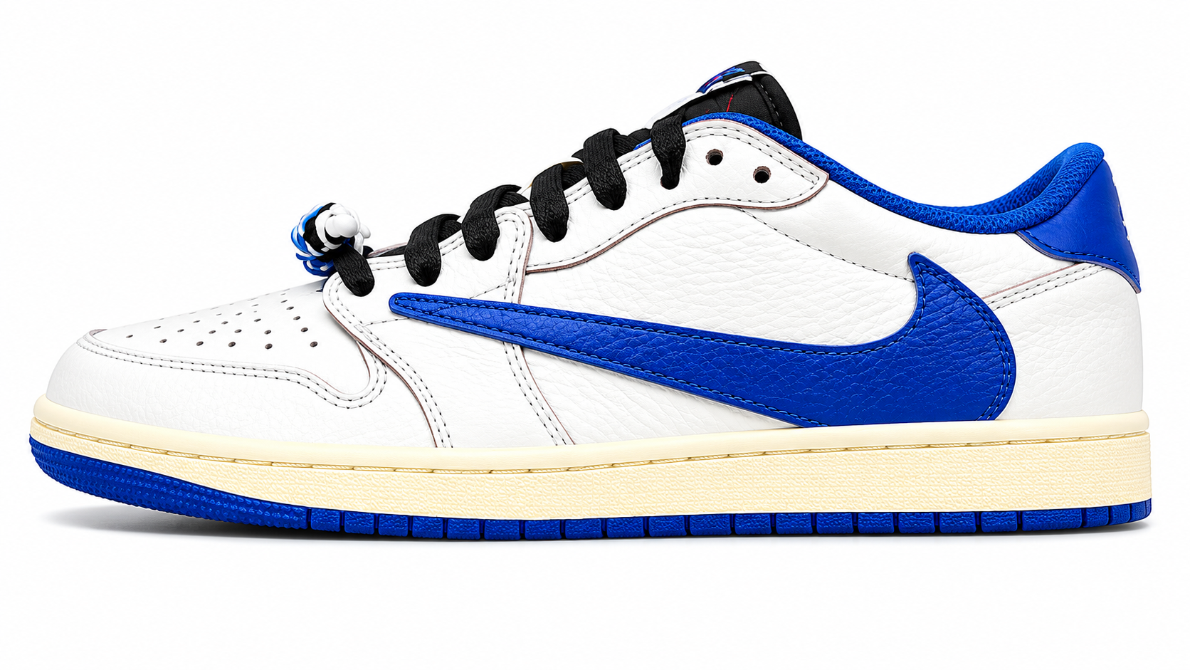 Vintage Blue Low Top Casual Sneakers | Premium Leather Style