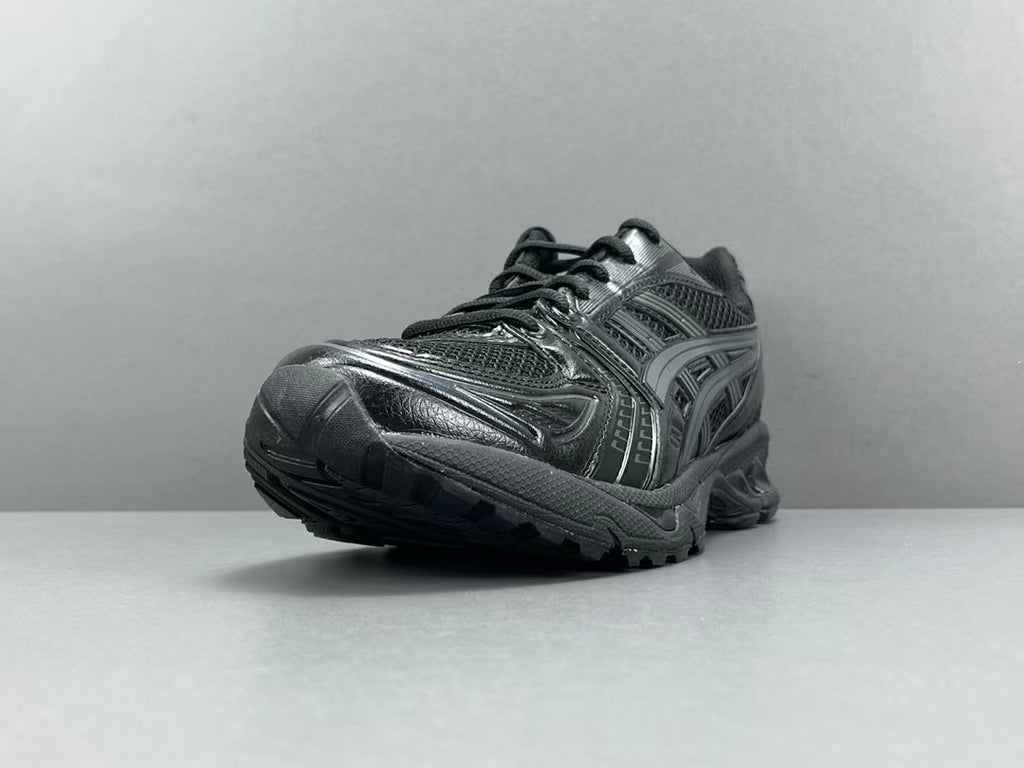 Black Mesh Running Sneakers | Lightweight Cushion Athletic Shoes