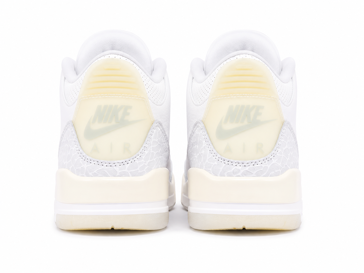 Premium White Leather Basketball Sneakers