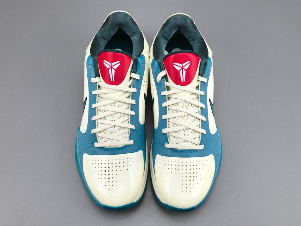 Blue White Performance Basketball Shoes | Lightweight Court Sneakers