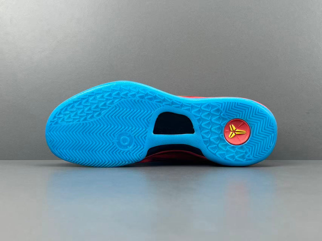 Professional Low-Top Basketball Shoes – Red Blue Colorway