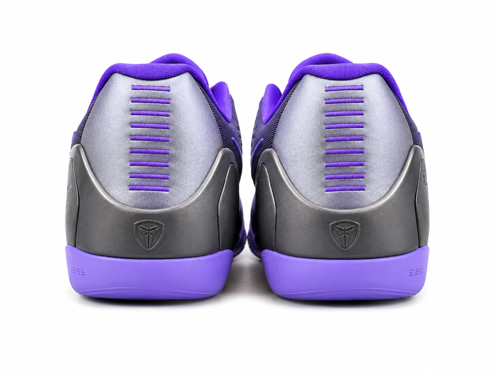 Purple Black Basketball Shoes | Lightweight Performance Court Sneakers
