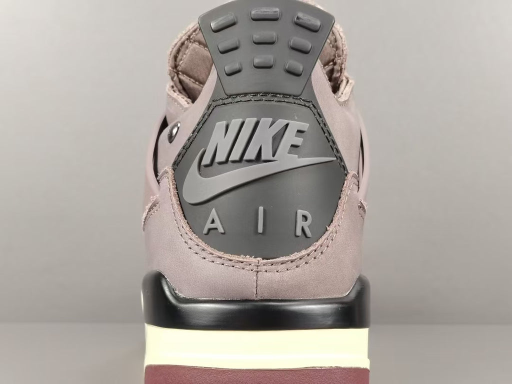 Dusty Mauve Basketball Sneakers | Premium Suede Sports Shoes
