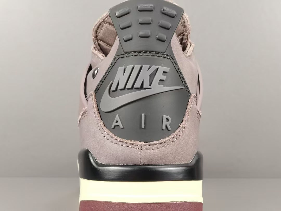 Dusty Mauve Basketball Sneakers | Premium Suede Sports Shoes