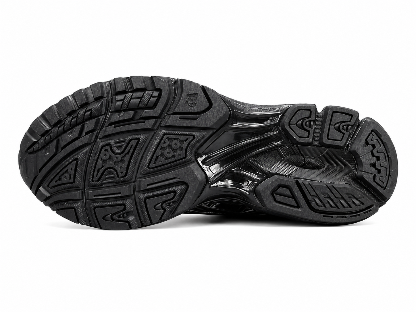 Black Mesh Running Sneakers | Lightweight Cushion Athletic Shoes