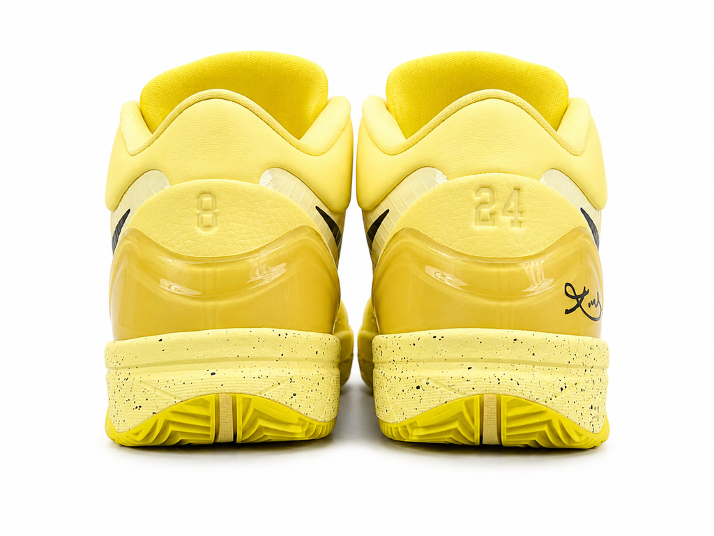 Classic Yellow Low-Top Basketball Shoes | Lightweight Court Sneakers