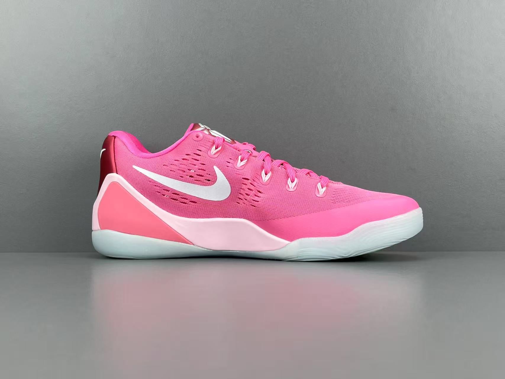 Pink Low-Top Basketball Shoes – Lightweight Court Sneakers