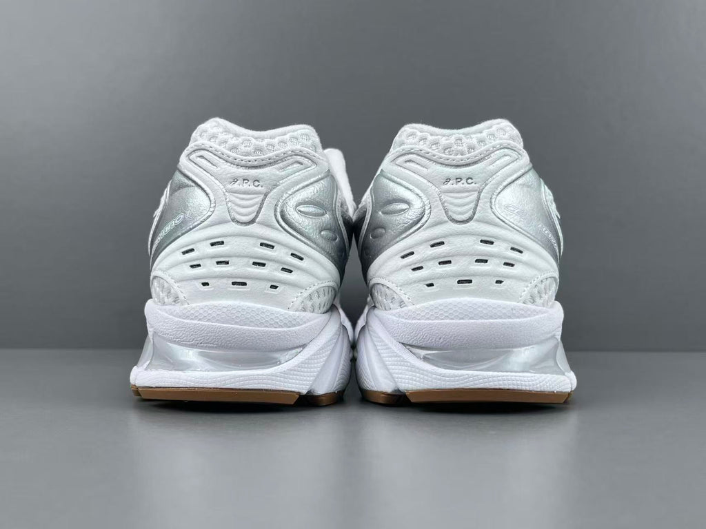 White Silver Running Shoes | Breathable Athletic Sneakers