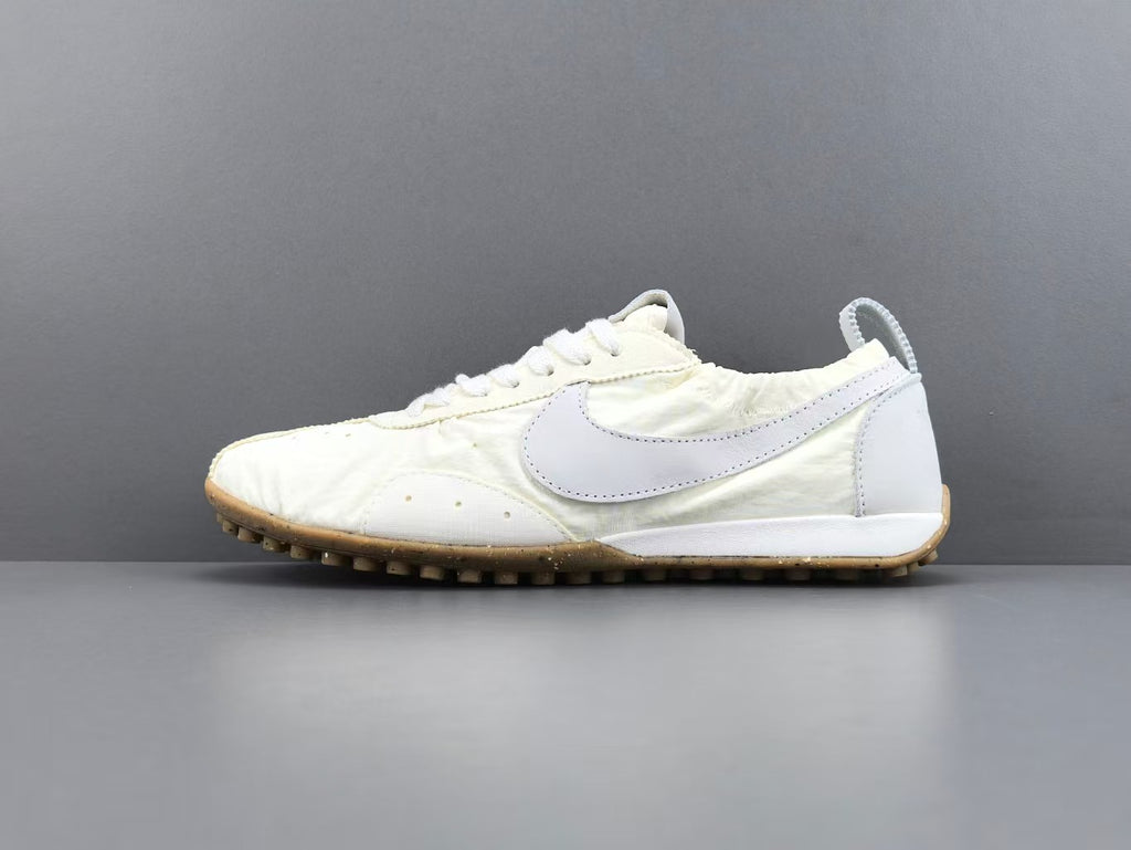 Classic White Retro Running Shoes | Lightweight Casual Sneakers