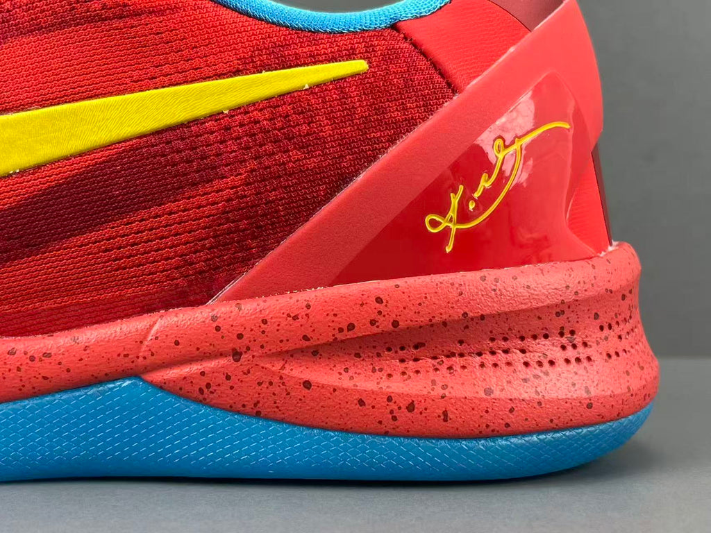 Professional Low-Top Basketball Shoes – Red Blue Colorway