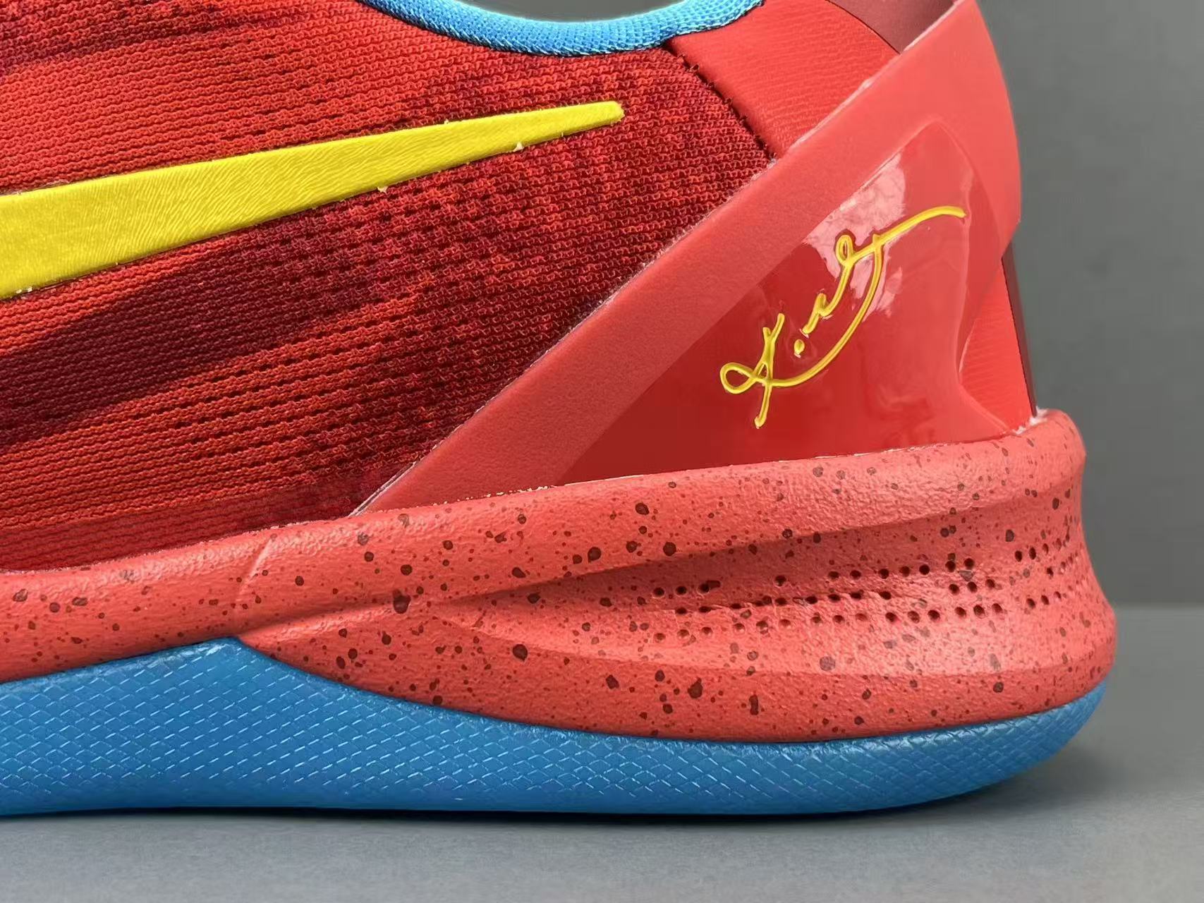 Professional Low-Top Basketball Shoes – Red Blue Colorway