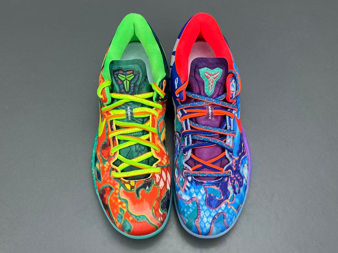 Colorful Performance Basketball Shoes | Dynamic Court Style