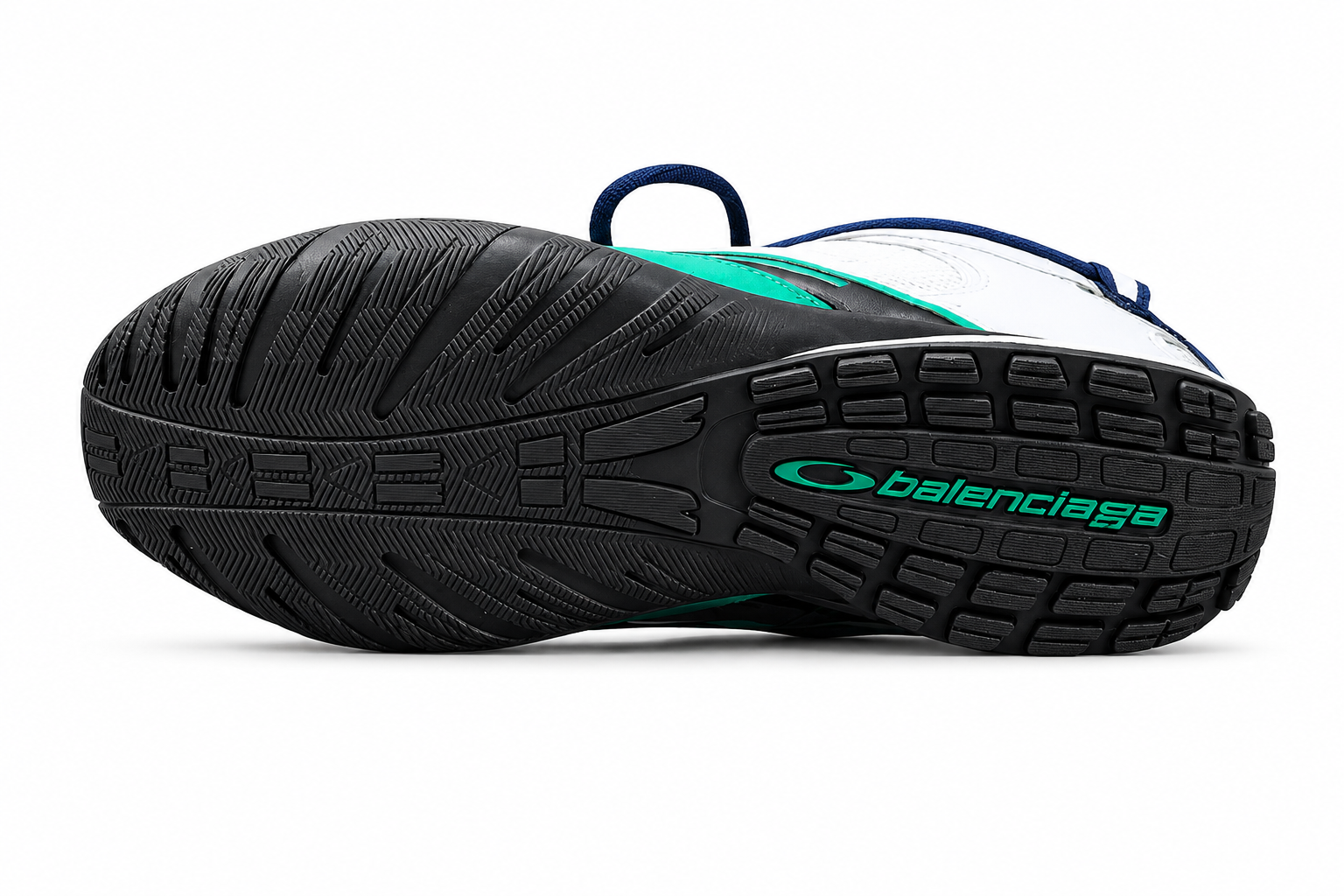 Premium Running Shoes – Green & White
