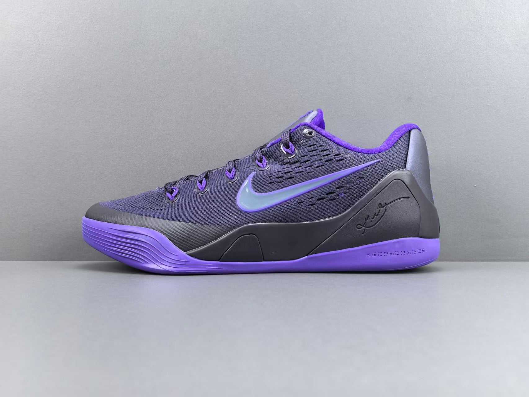 Purple Black Basketball Shoes | Lightweight Performance Court Sneakers