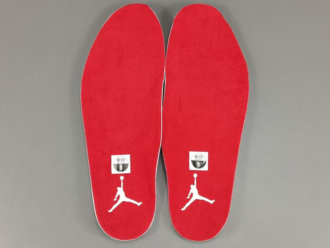Premium Red White High-Top Basketball Shoes