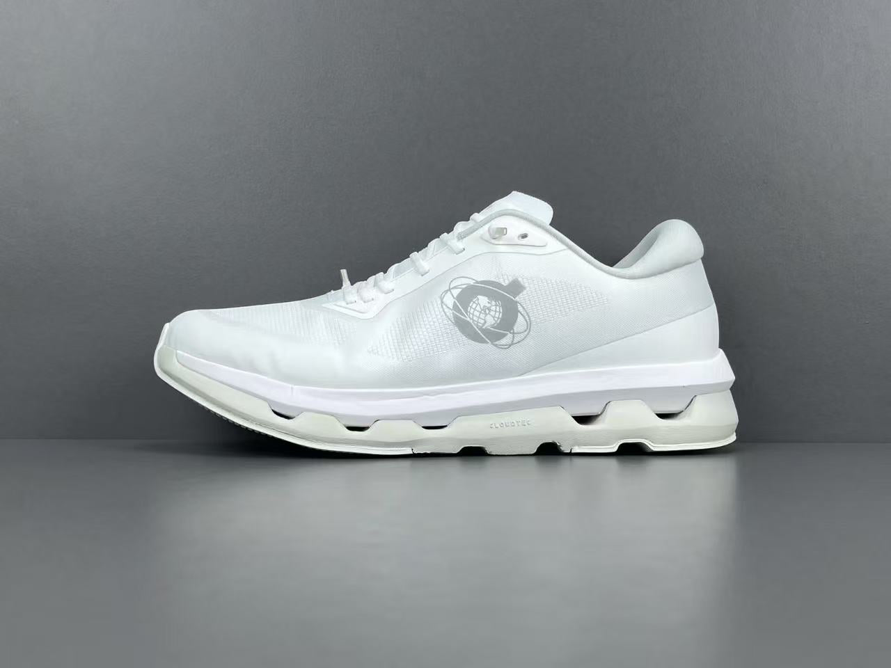 Premium White Performance Running Shoes | Lightweight Sports Sneakers