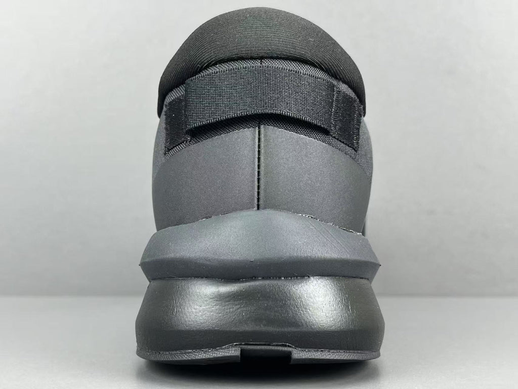 Men's All Black Lightweight Running Shoes | Breathable Cushion Athletic Sneakers