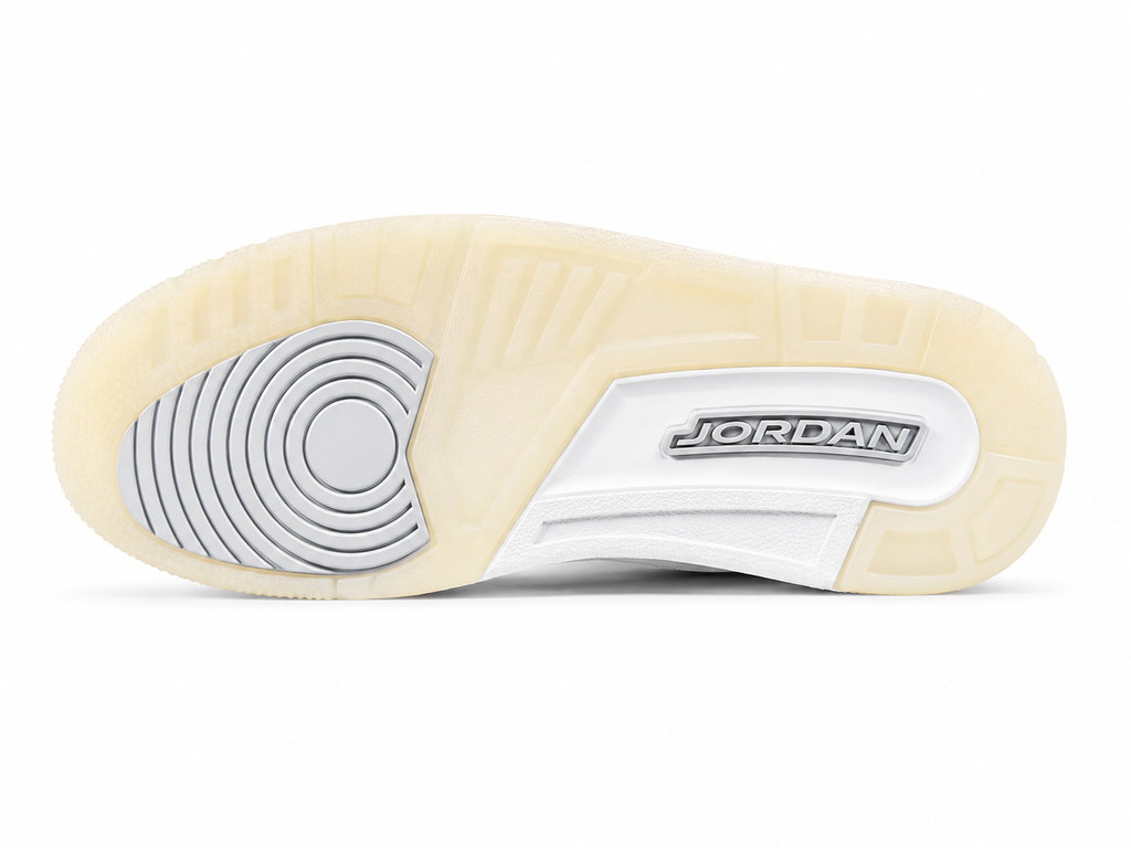 Premium White Leather Basketball Sneakers